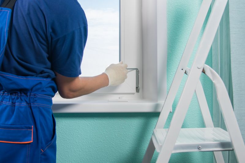 Louvre Window Installation